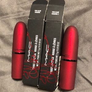 Mac cosmetics limited edition Rihanna lipsticks